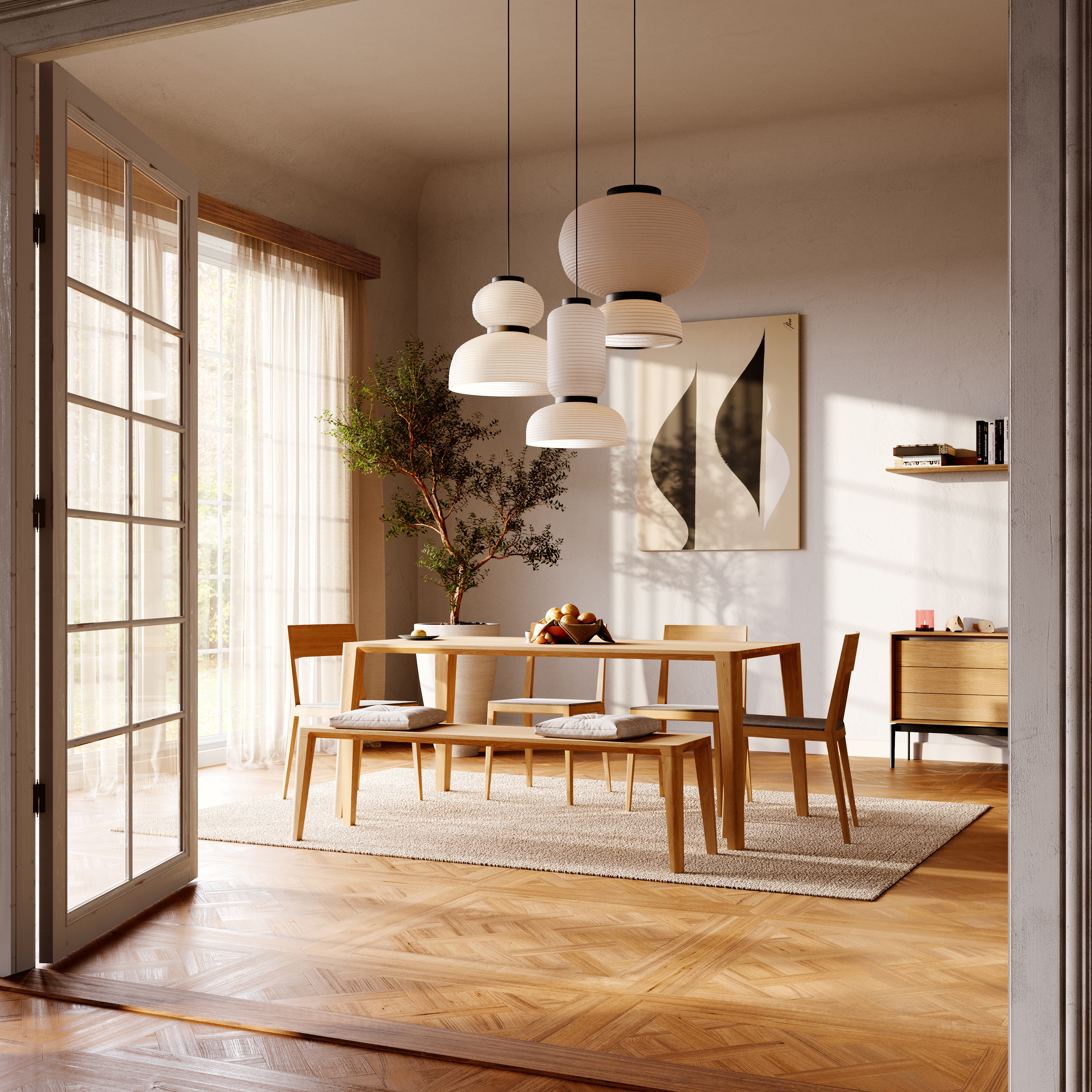 Inspiration: How to Harmonize Your Kitchen and Living Room 0