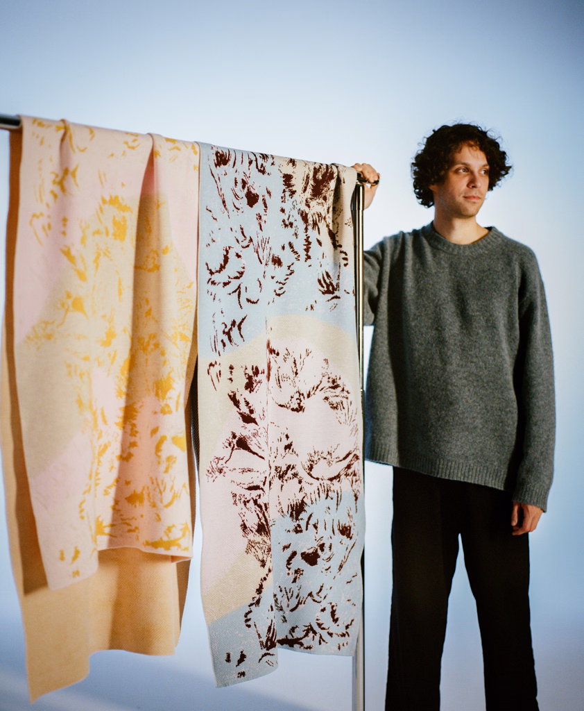 JAVORINA x KNIT-ART | Prehoz na posteľ