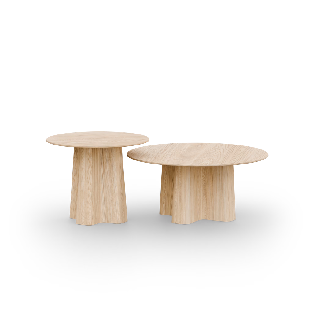 XX | Rundes Couchtisch-Set