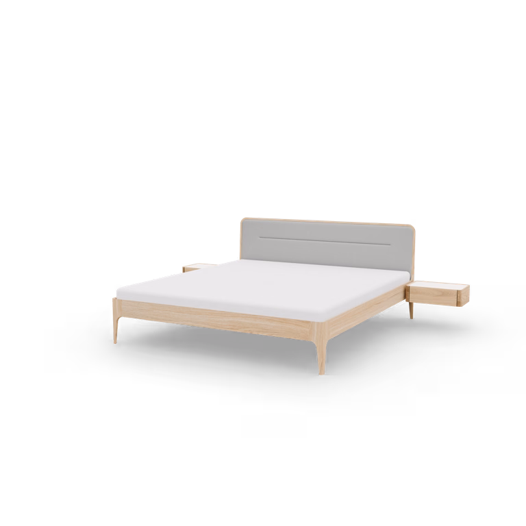 AIRA | Double bed with nightstands