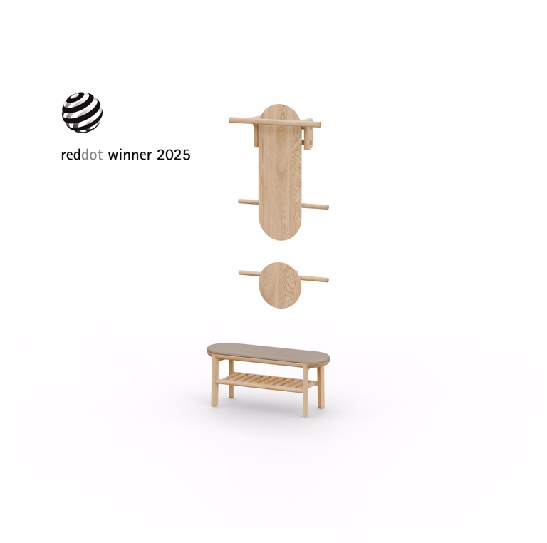 SANA | WallBar Standard Set with Bench